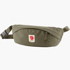 NWT • Fjallraven Medium Ulvo Recycled Nylon Belt Bag in Laurel Green